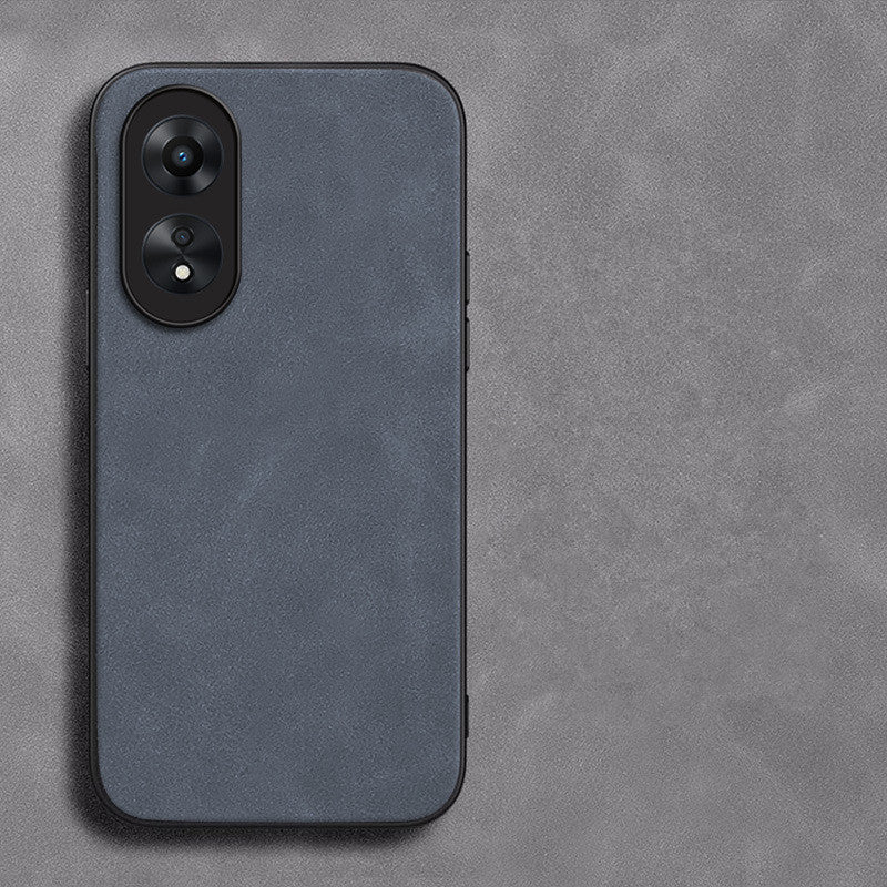 Retro Lambskin Leather Case for oppo Sheepskin Cover