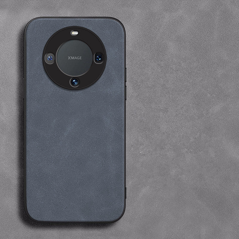 Retro Lambskin Leather Case for Huawei Sheepskin Cover