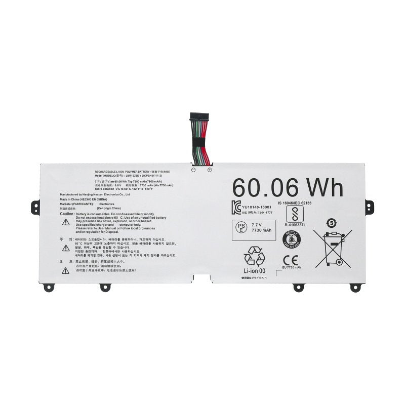 Replacement Battery for LG gram LBR1223E 13Z970 14Z970A 15Z970 15ZD975