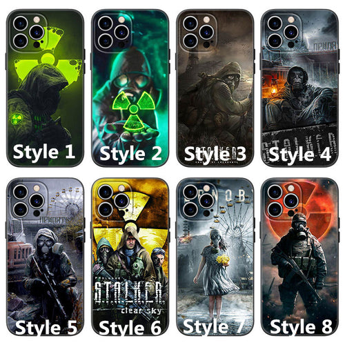 Case For iPhone 17 Stalker Clear Sky 16 15 12 13 14 Pro Max  12 13 Mini 16 Pro Max Soft Cover