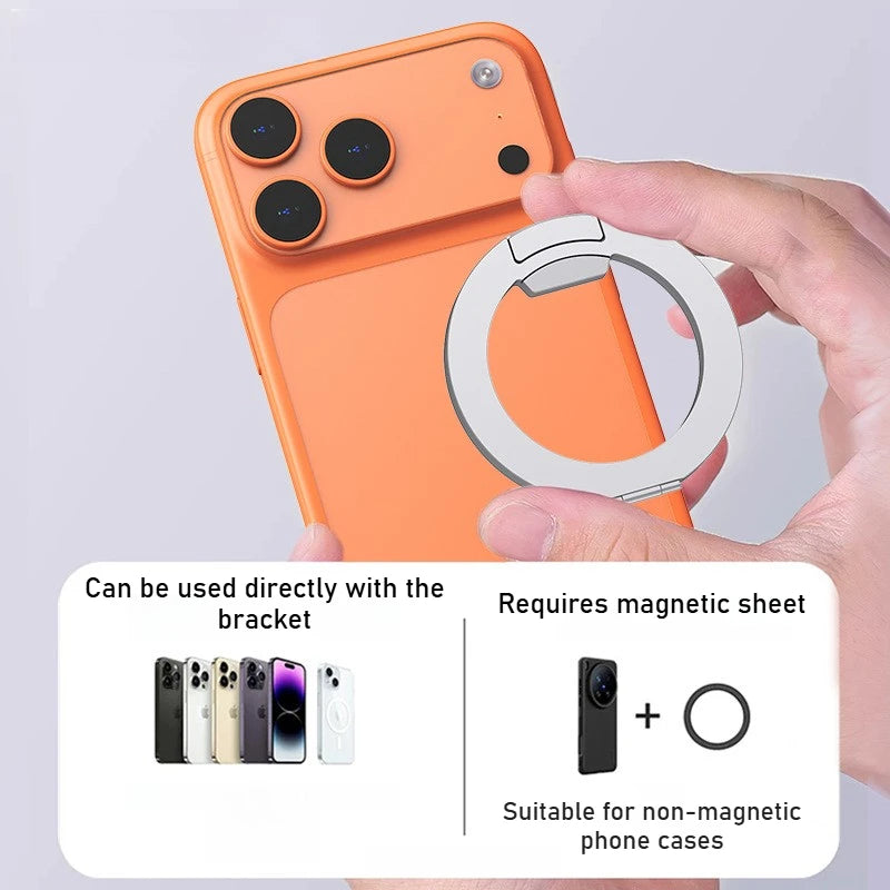Magnetic Ring Holder For iPhone 17 16 15 14 13 12 Plus Pro Max