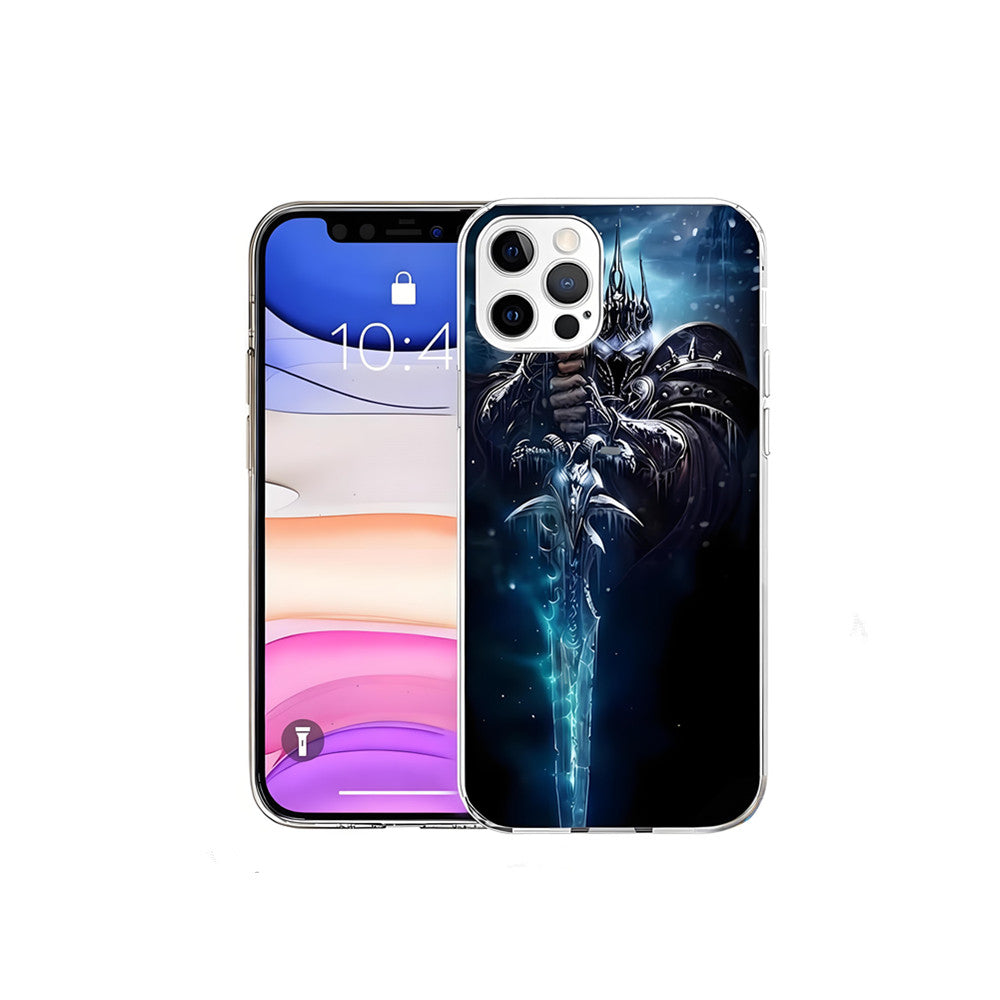 W-World Of W-Warcraft iPhone Case 17 16 15 14 13 12 Plus Pro Max  Soft Silicone Cover