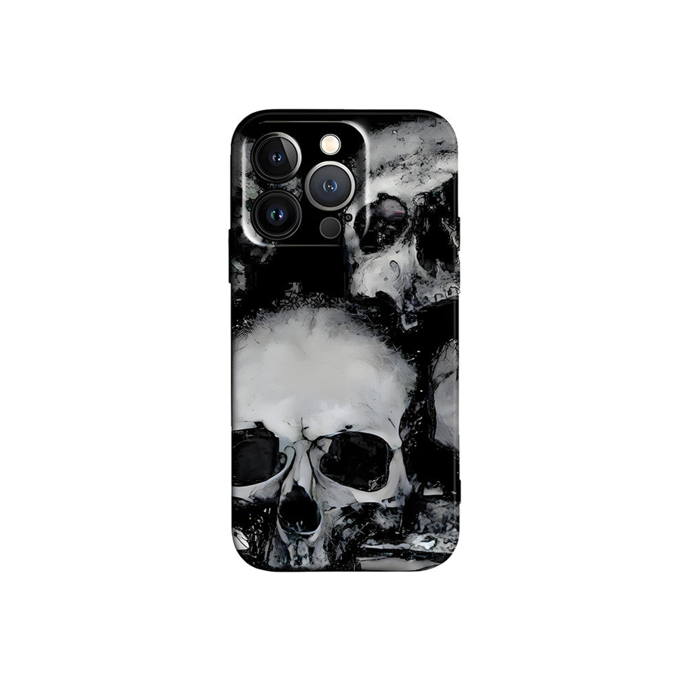 Gothic Skull iPhone Case 17 16 15 14 13 12 Plus Pro Max Cover