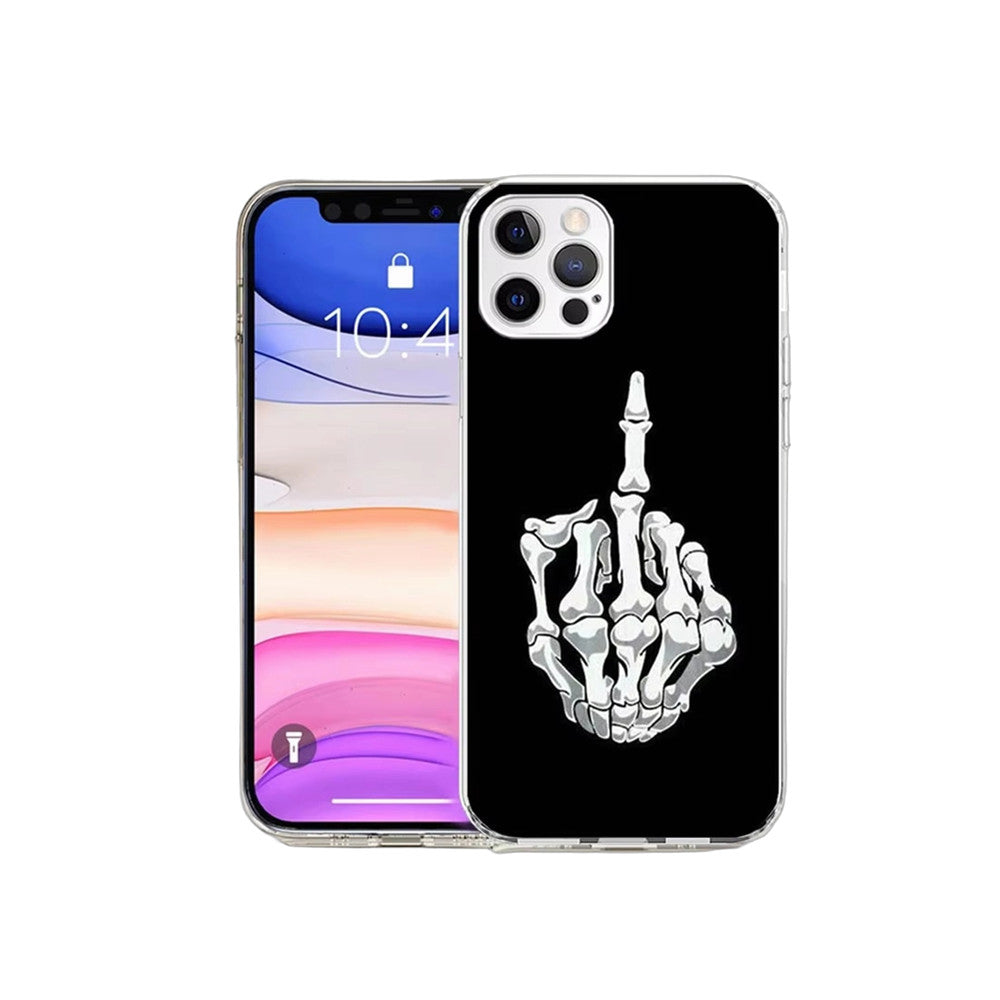 Middle Finger Phone Case For iPhone 17 16 15 14 13 Plus Pro Max