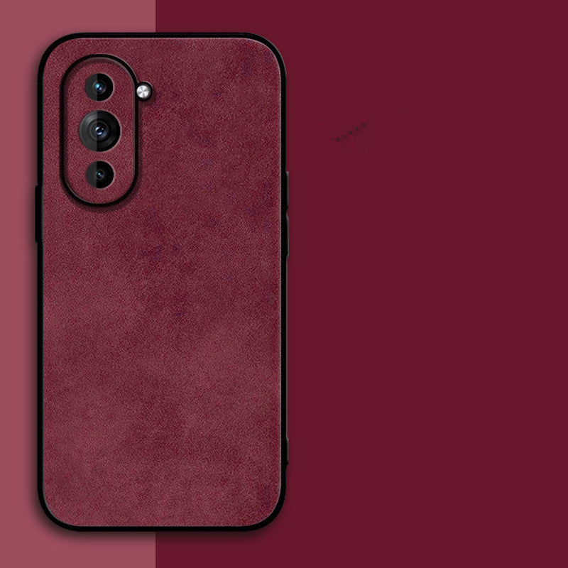Retro Lambskin Leather Case for Huawei Nova Sheepskin Cover