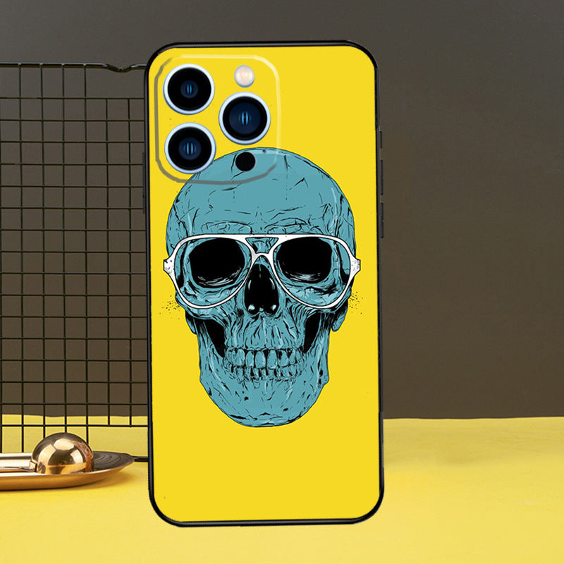Gothic Skull iPhone Case 17 16 15 14 13 12 Plus Pro Max Cover