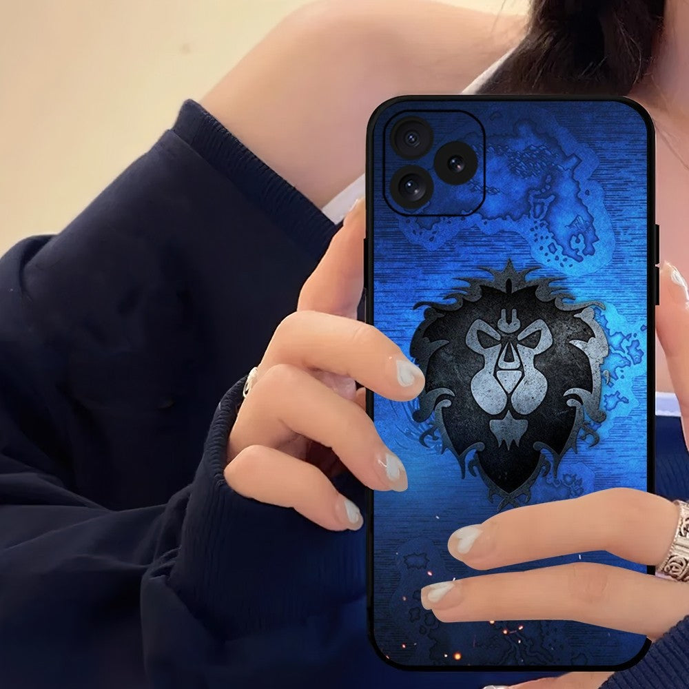 W-World Of W-Warcraft iPhone Case 17 16 15 14 13 12 Plus Pro Max  Soft Silicone Cover