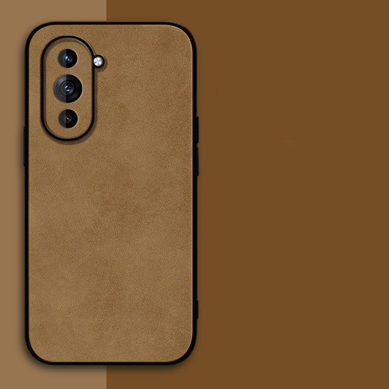 Retro Lambskin Leather Case for Huawei Nova Sheepskin Cover