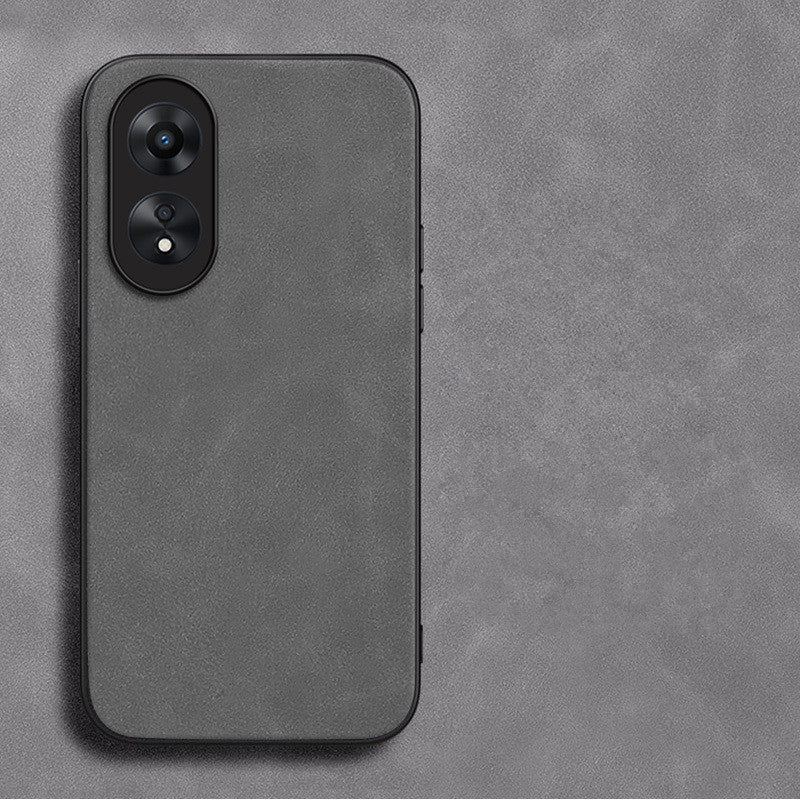 Retro Lambskin Leather Case for oppo Sheepskin Cover