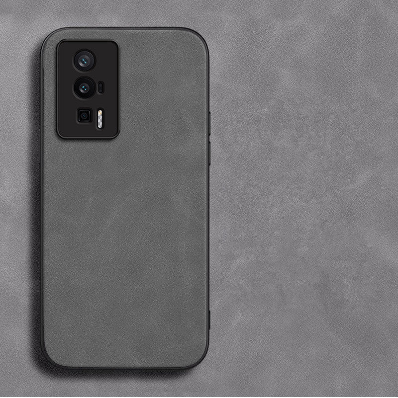 Retro Lambskin Leather Case for Redmi Sheepskin Cover