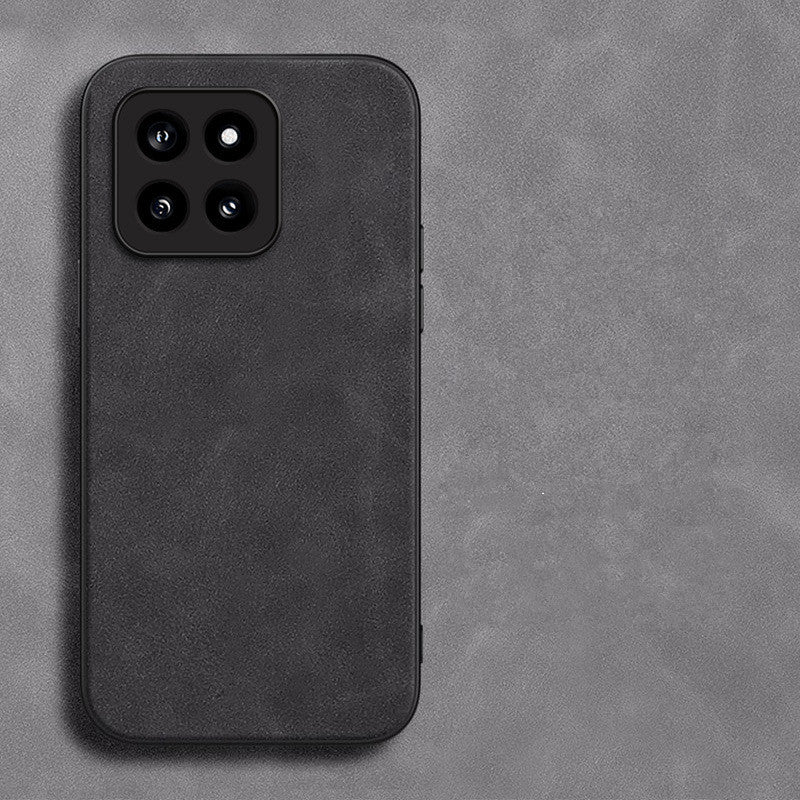 Retro Lambskin Leather Case for Xiaomi Sheepskin Cover