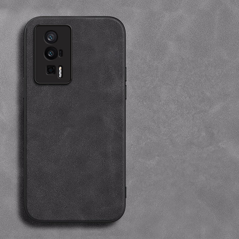 Retro Lambskin Leather Case for Redmi Sheepskin Cover