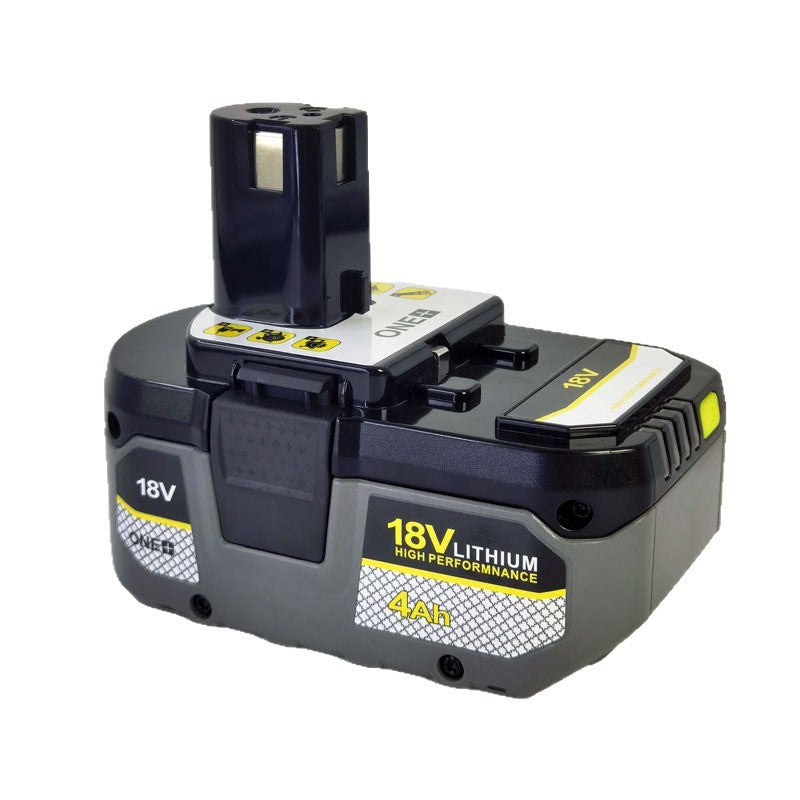 Replacement battery for RYOBI P108 P117 lithium-ion 18V 4AH