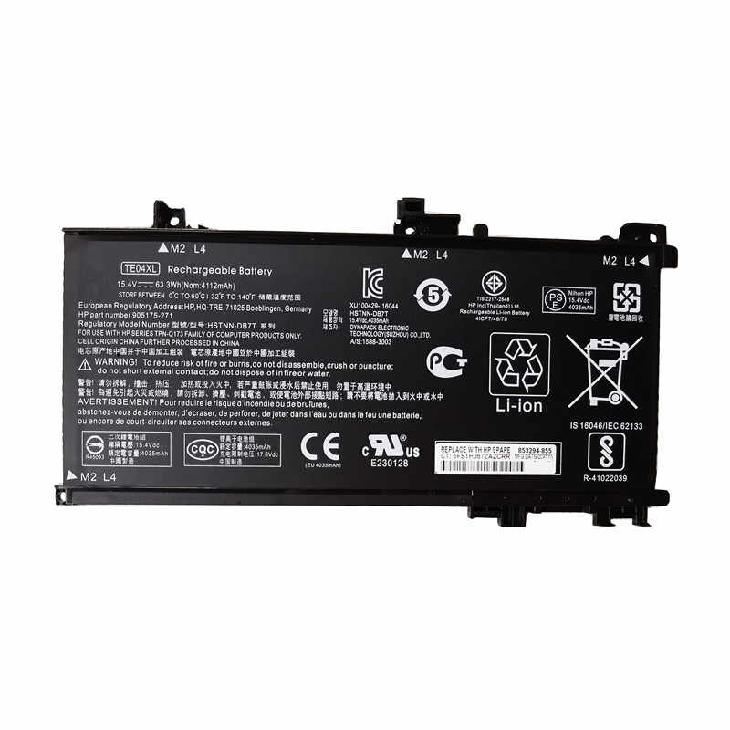 Battery for HP TE04XL Omen 15-ax215 TPN-Q173 Replacement Laptop Battery