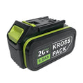 Replacement battery for Worx WA3016 WA307 WU53 5 20V 6000mAh