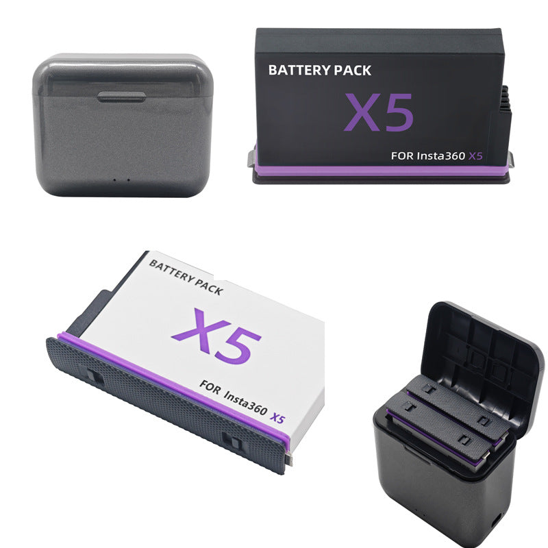 Replacement battery and PD Charger for Insta360 X5